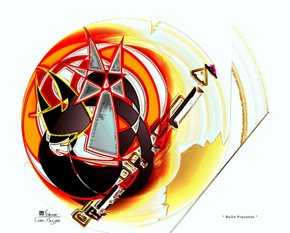 Bulle Piquante - Oeuvre Vincent Conte Mazzara